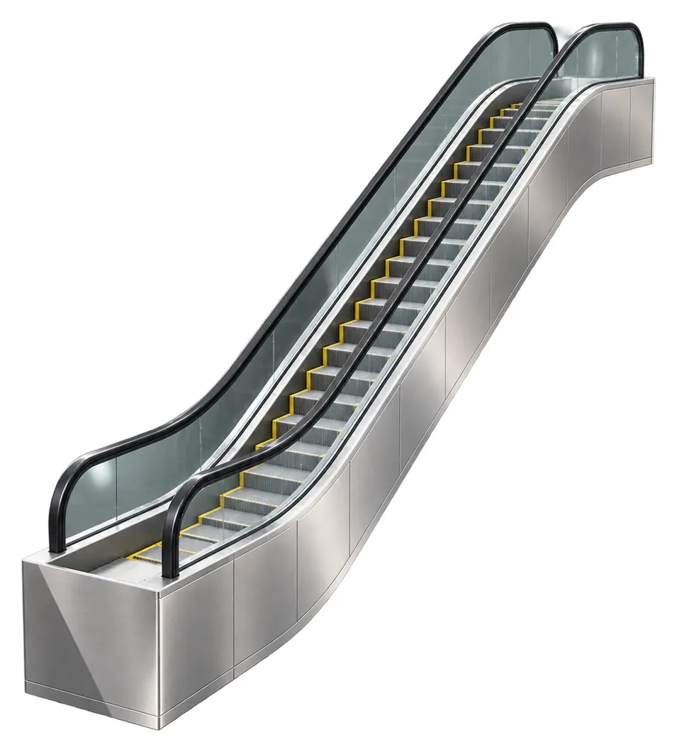 Escalera eléctrica de acero inoxidable